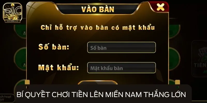 Bí quyết chơi tiến lên miền Nam thắng lớn