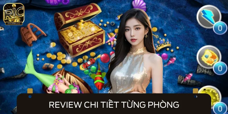 Tìm hiểu chi tiết từng phòng có mặt được thiết kế trong game