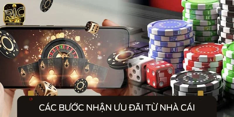 Các bước nhận ưu đãi từ nhà cái cực đơn giản cho hội viên